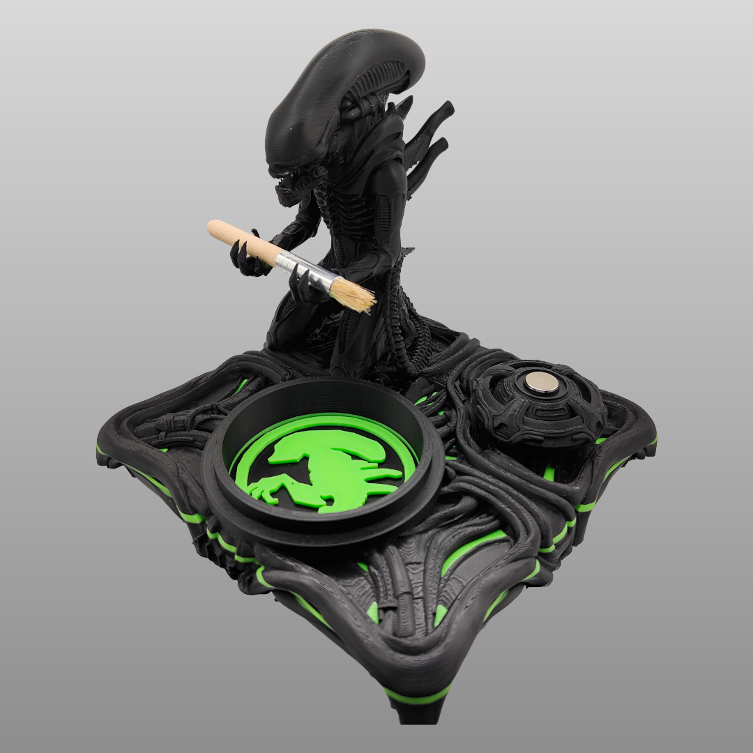 The Xenomorph Inspired Premium 3d Printed Vape Stand For Various Devices