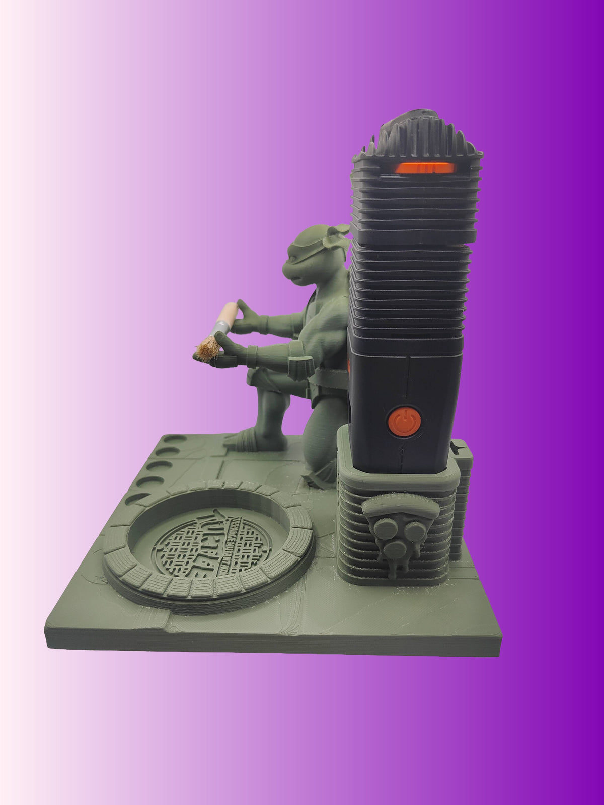 TMNT - Teenage Mutant Ninja Turtles Inspired 3d Printed Stand For Various Devices