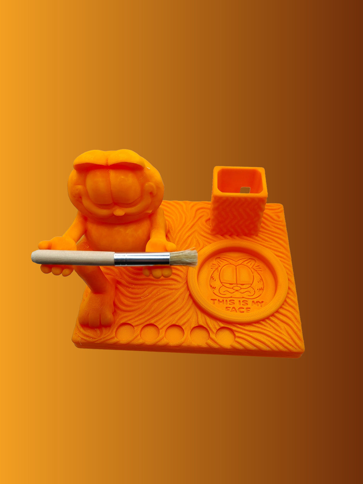 Garfield Inspired 3d Printed Stand For Various Devices