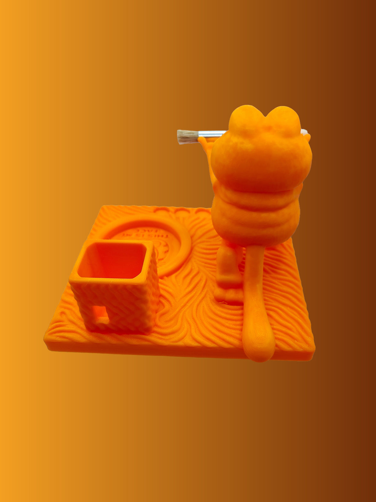 Garfield Inspired 3d Printed Stand For Various Devices