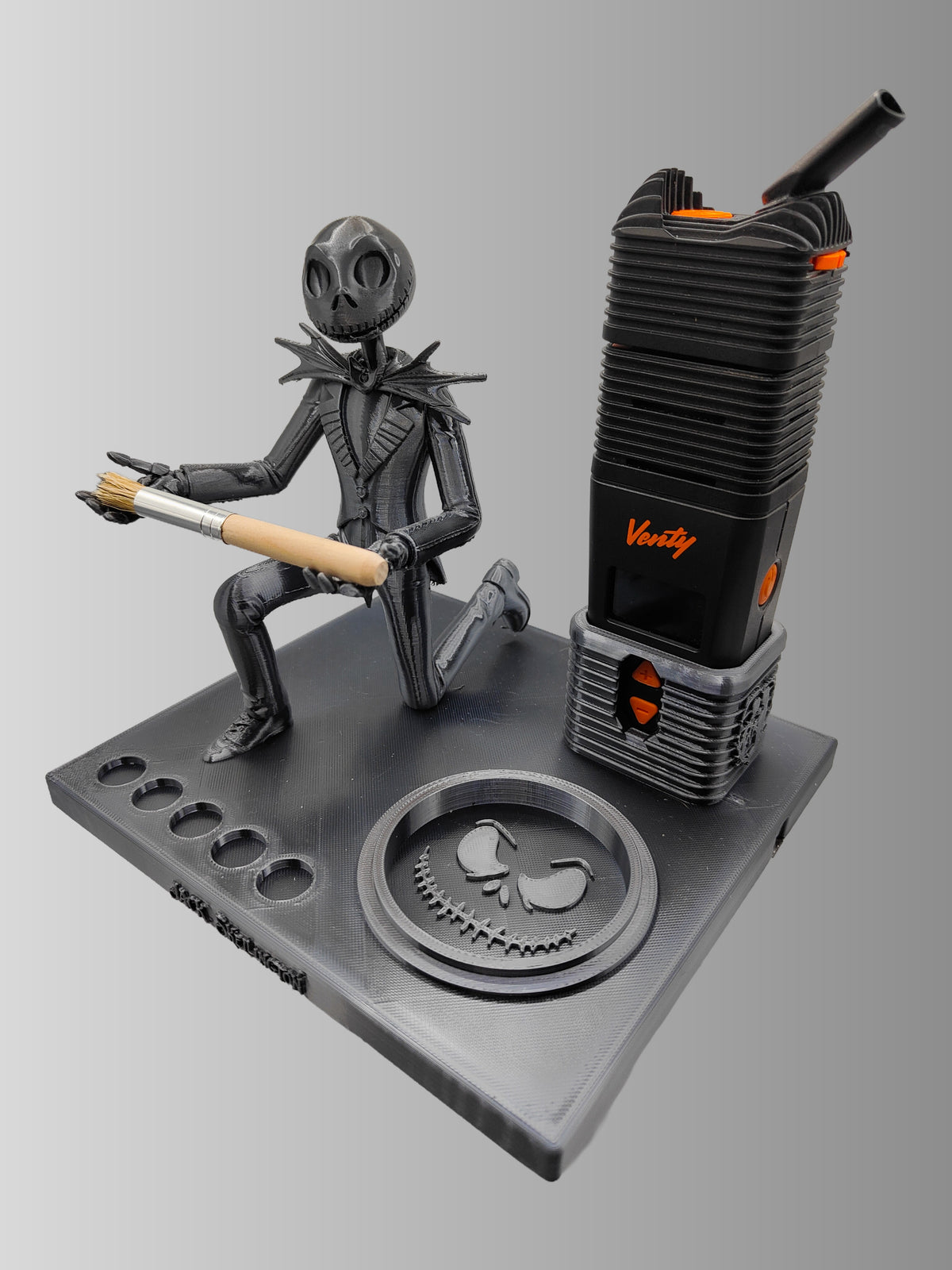 Jack Skellington Inspired 3d Printed Vape Stand For Various Devices