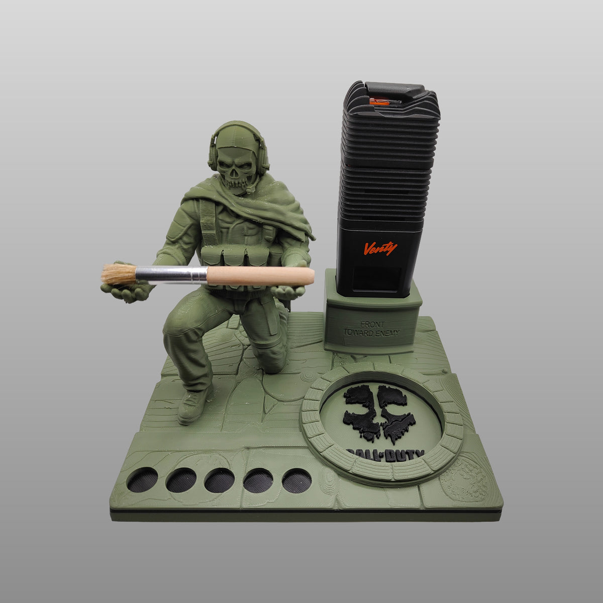 The Ghost Inspired 3d Printed Vape Stand For Various Devices