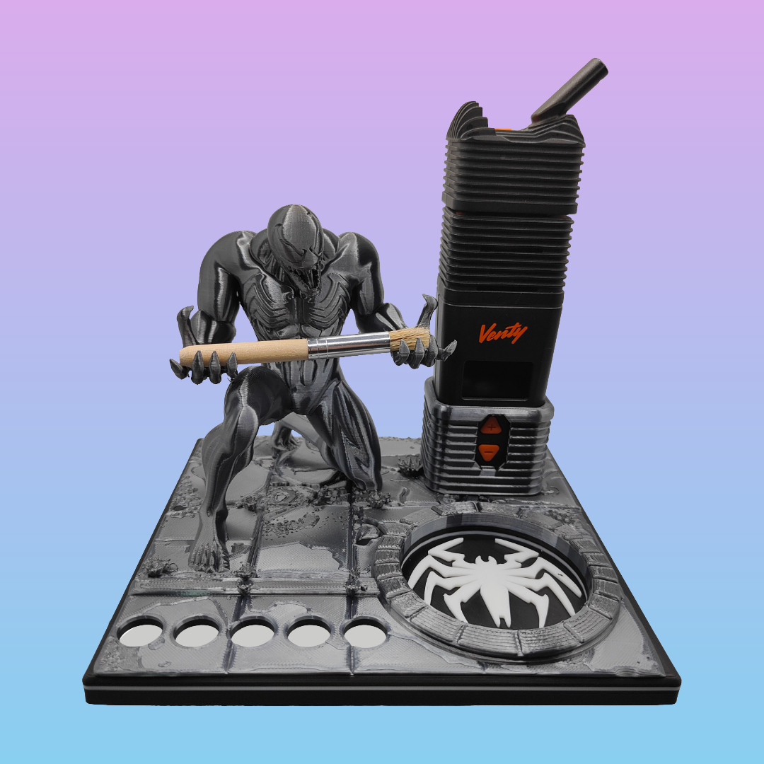 Venom Inspired Premium 3d Printed Vape Stand For Various Devices