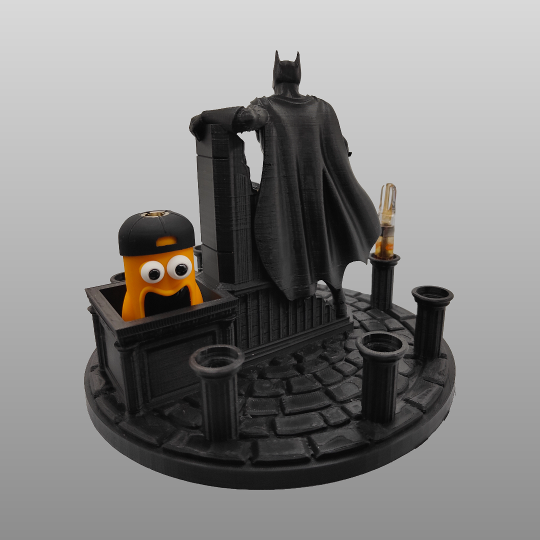 The Dark Knight Inspired – Custom 3D Printed 510 Cartridge & Battery Stand