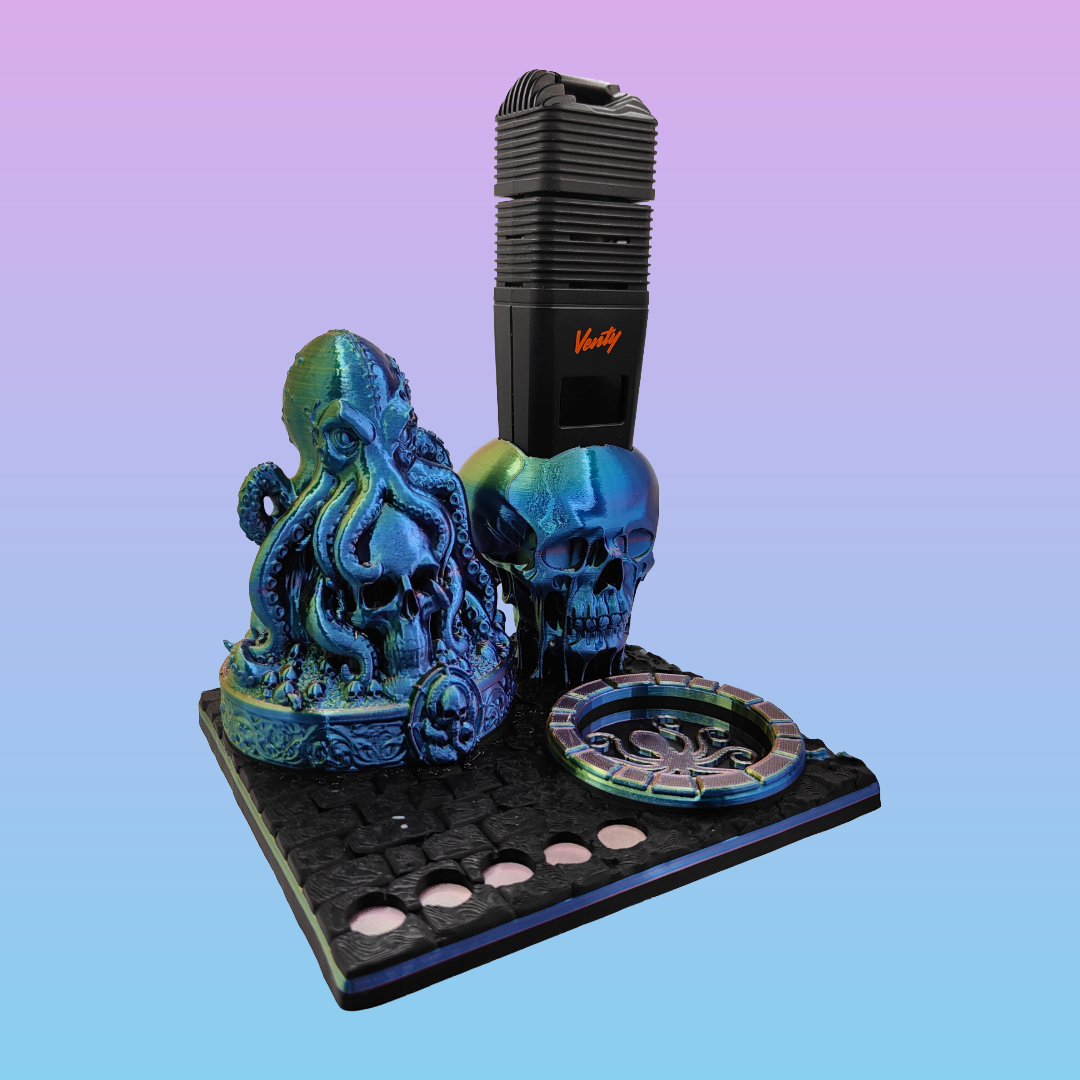 The Noctopus 3d Printed Vape Stand For Various Devices