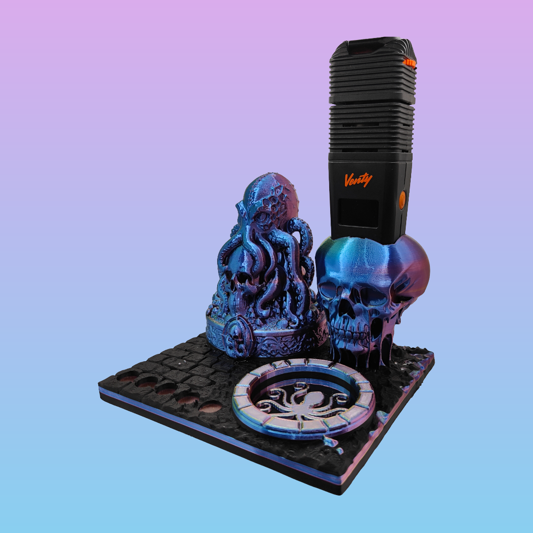 The Noctopus 3d Printed Vape Stand For Various Devices