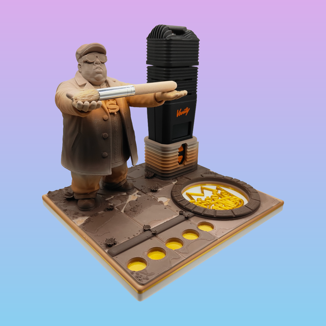 Biggie Smalls Inspired 3d Printed Vape Stand For Various Devices