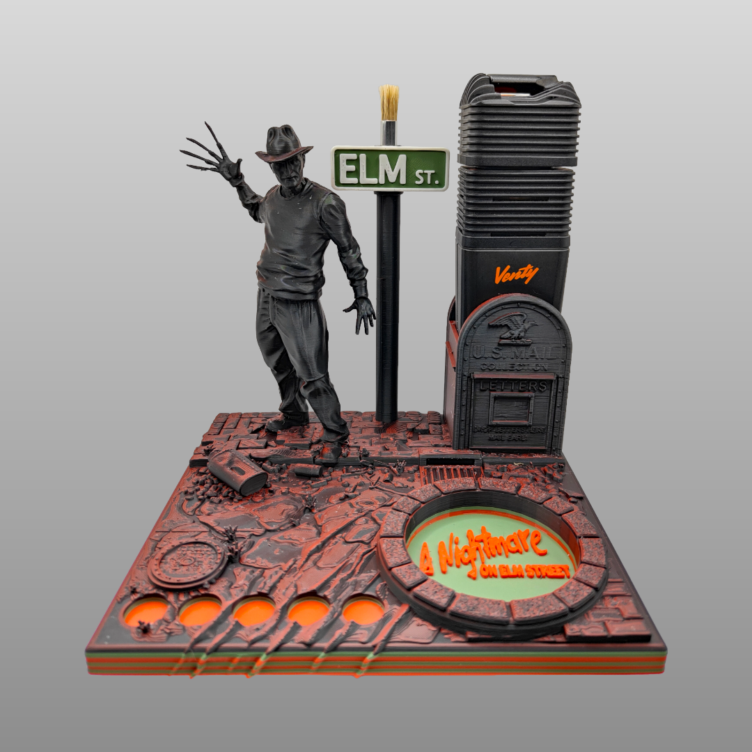 Nightmare on Elm Street Inspired Premium 3d Printed Vape Stand For Various Devices