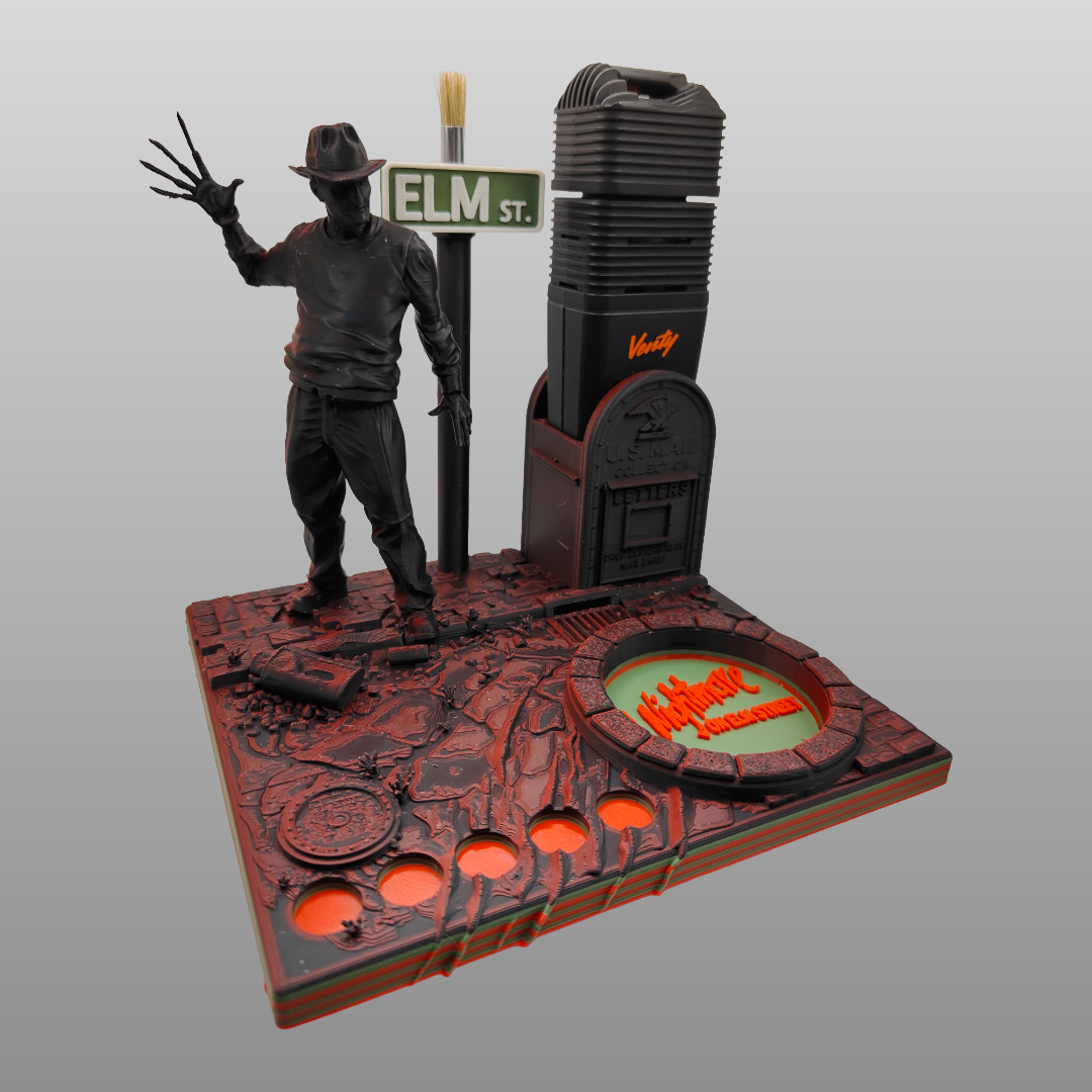 Nightmare on Elm Street Inspired Premium 3d Printed Vape Stand For Various Devices