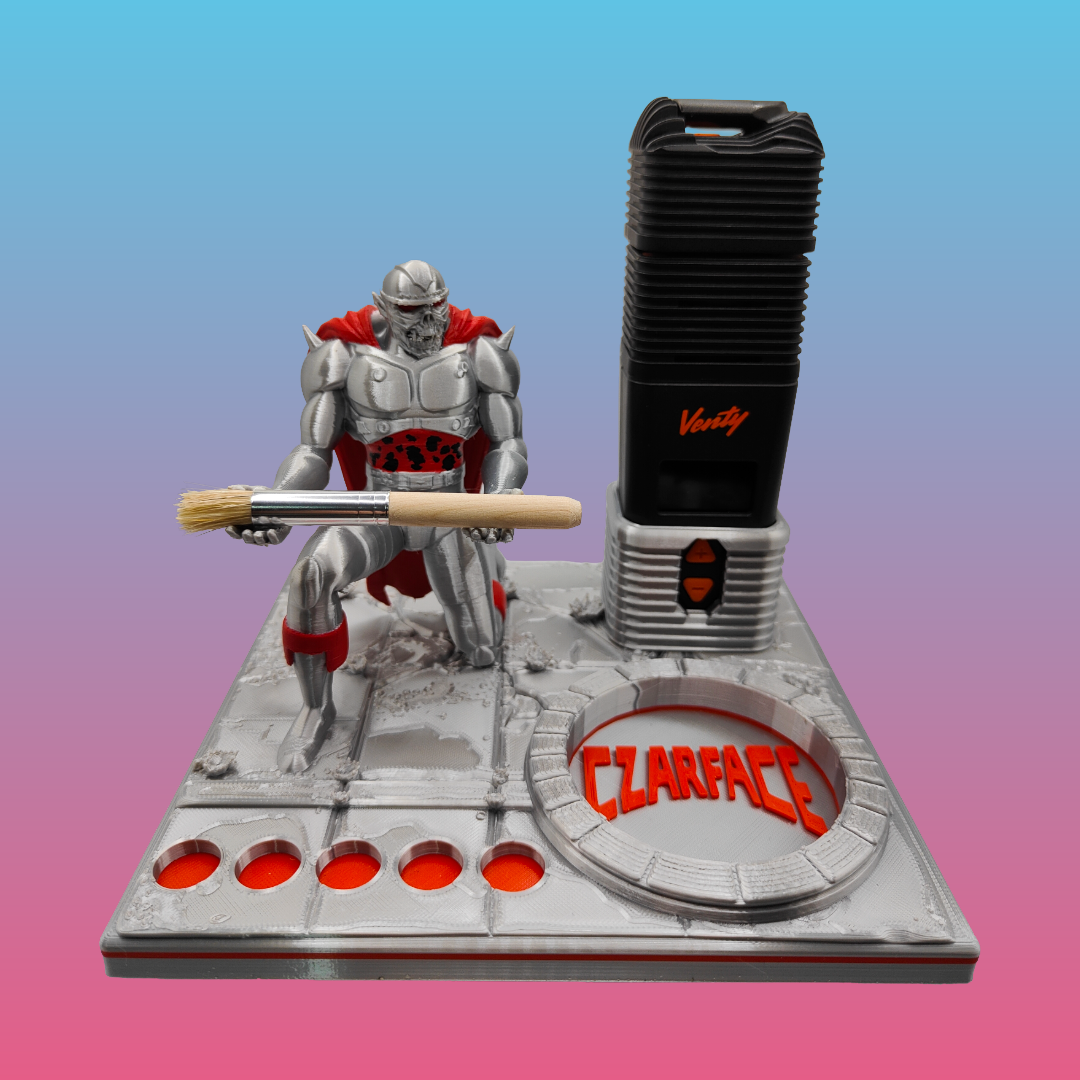 Czarface Inspired 3d Printed Vape Stand For Various Devices