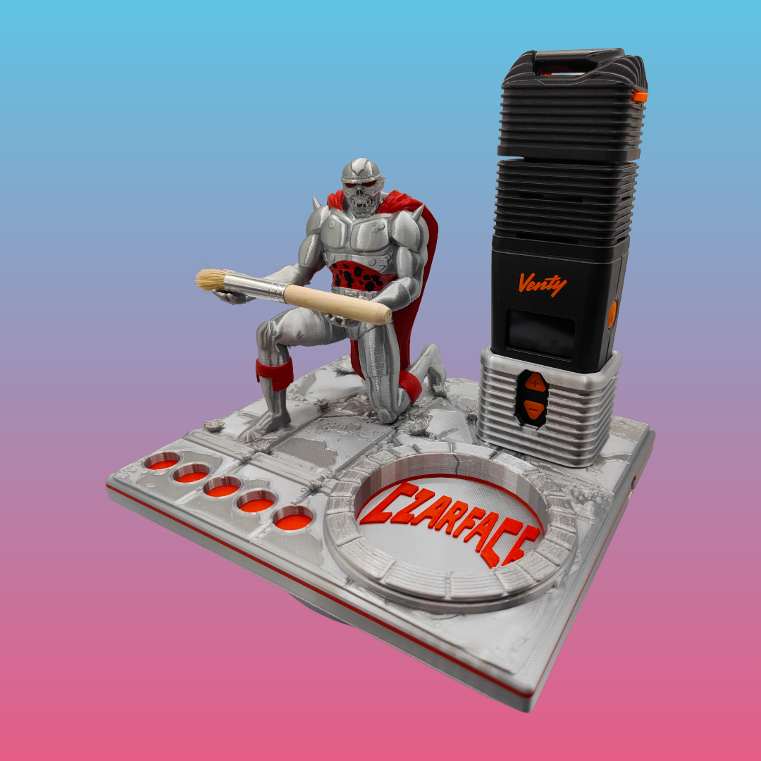 Czarface Inspired 3d Printed Vape Stand For Various Devices
