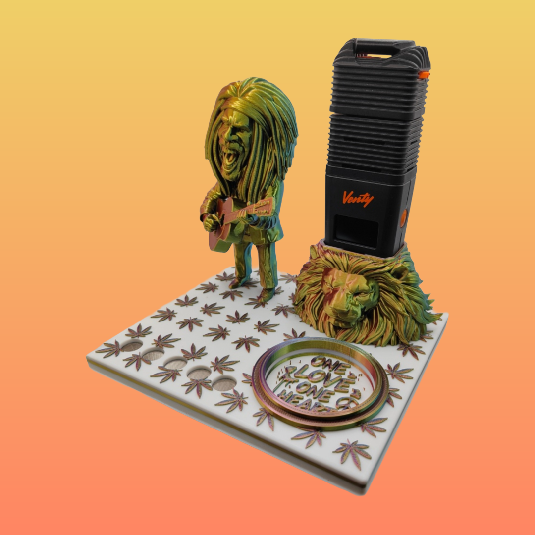 Bob Marley Inspired Premium 3d Printed Vape Stand For Various Devices
