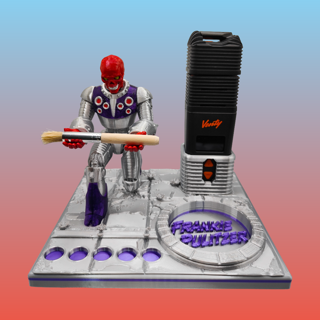 Frankie Pulitzer Inspired 3d Printed Vape Stand For Various Devices
