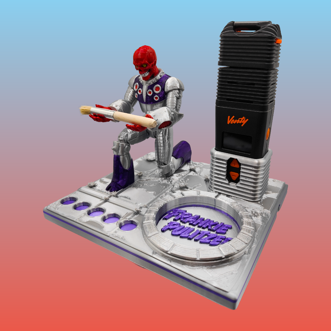 Frankie Pulitzer Inspired 3d Printed Vape Stand For Various Devices
