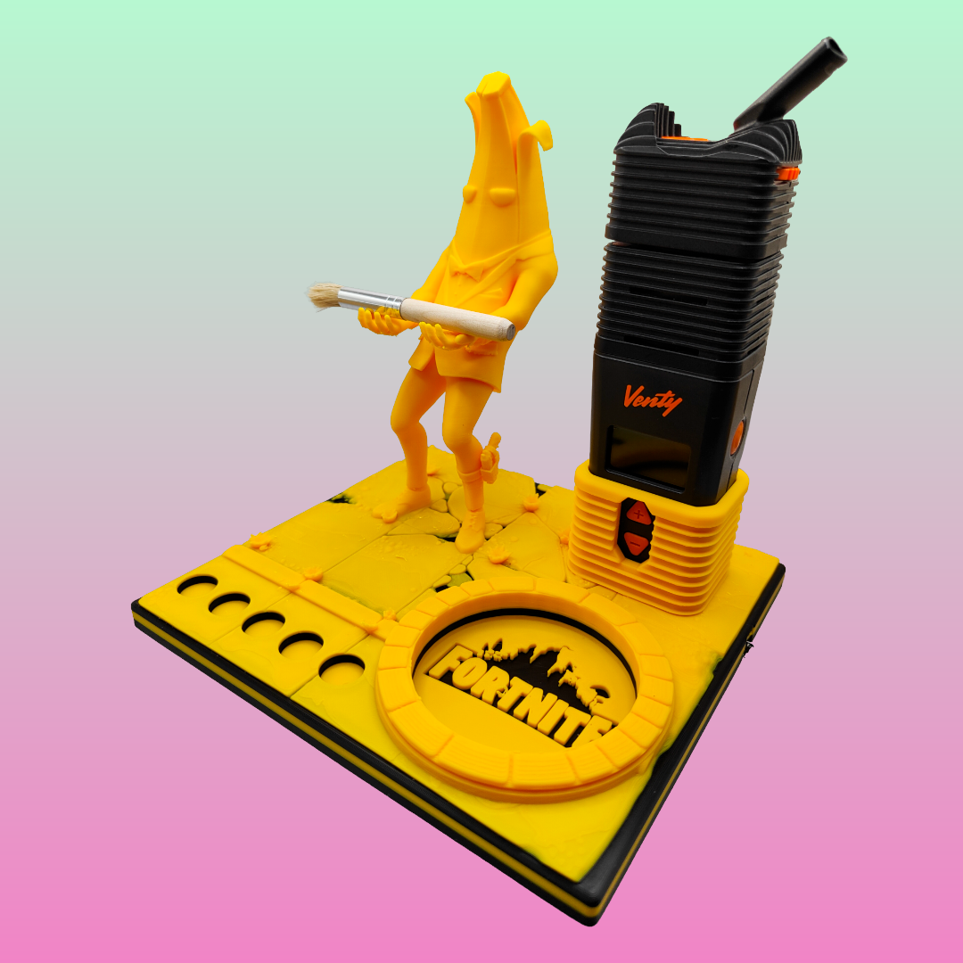 Peely Inspired 3d Printed Vape Stand For Various Devices