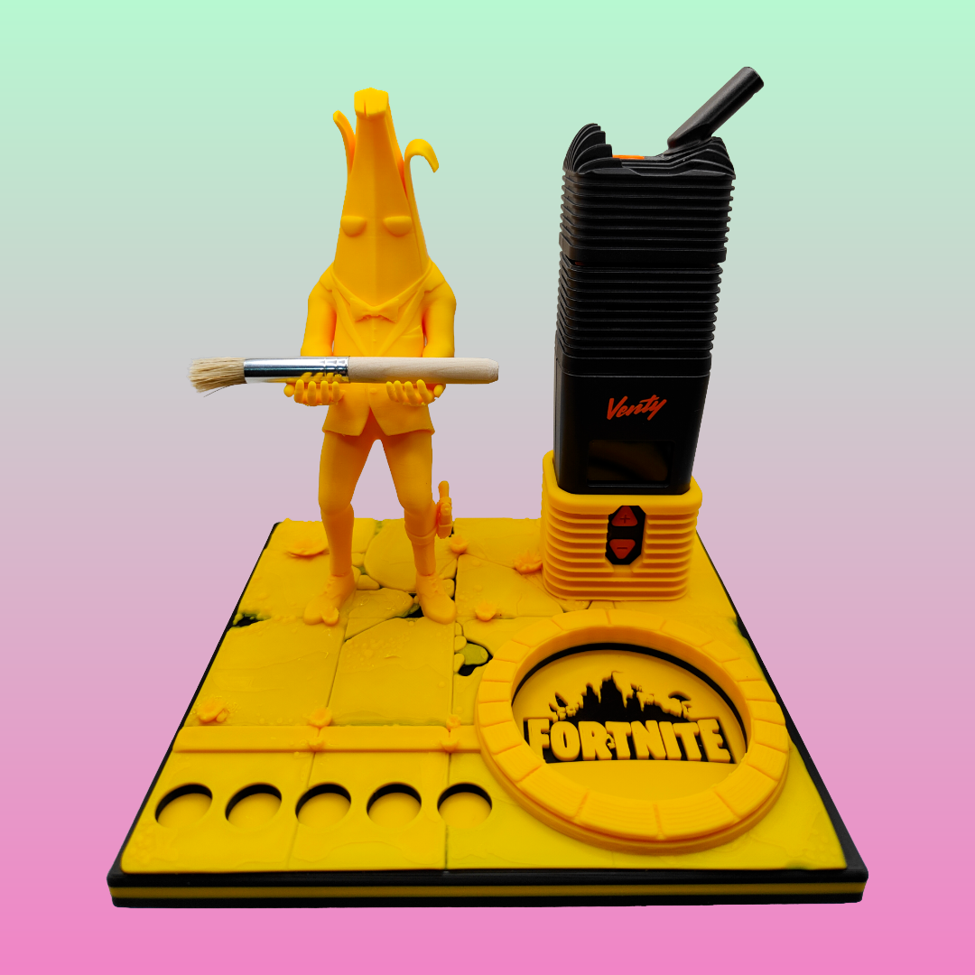 Peely Inspired 3d Printed Vape Stand For Various Devices
