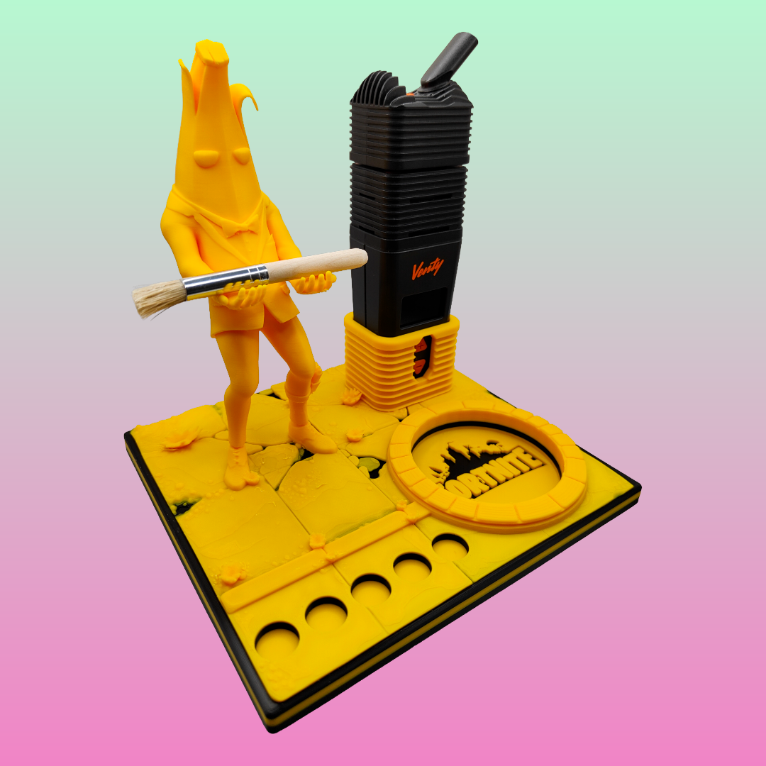Peely Inspired 3d Printed Vape Stand For Various Devices
