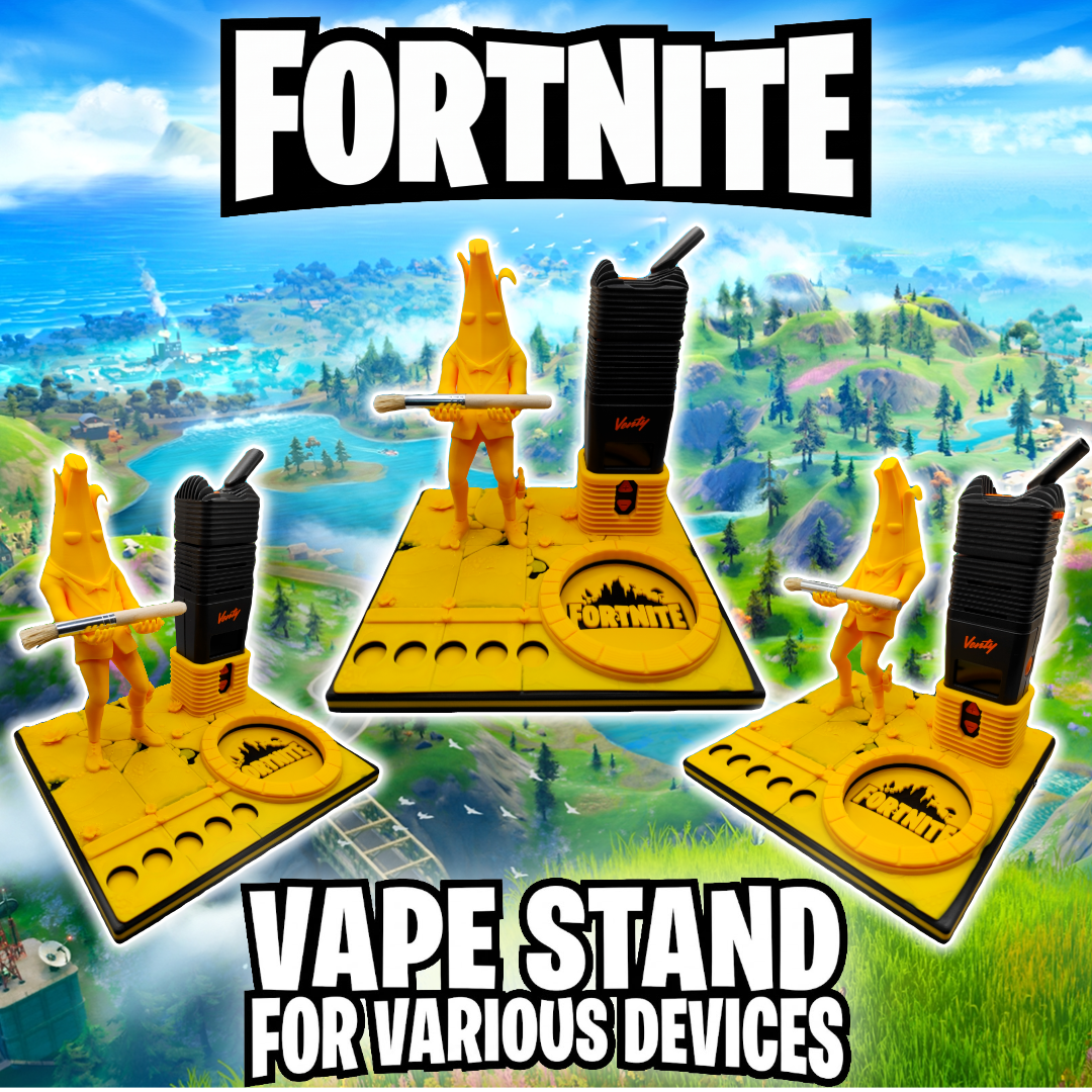 Peely Inspired 3d Printed Vape Stand For Various Devices