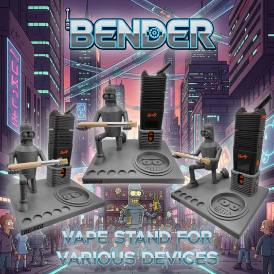BENDER - Futurama inspired 3d Printed Stand For Various Devices