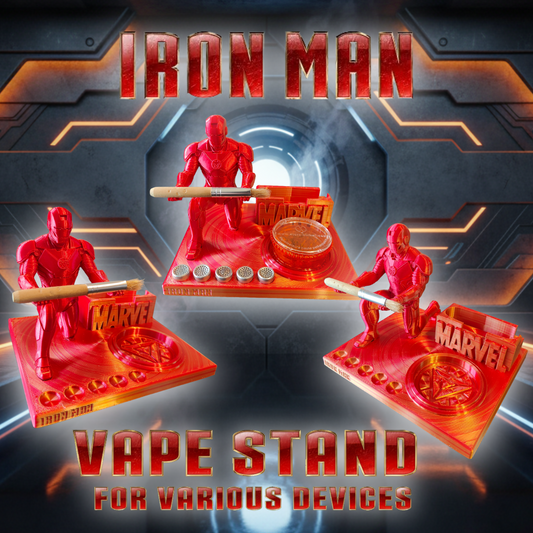 IRONMAN - Marvel Inspired 3d Printed Stand For Various Devices