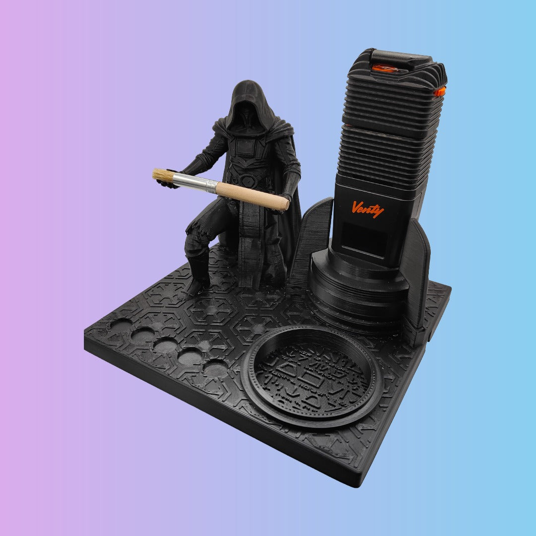 Darth Revan Inspired 3d Printed Vape Stand For Various Devices