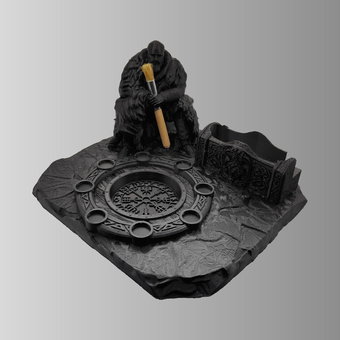 Bjorn Vikings Inspired 3d Printed Vape Stand For Various Devices