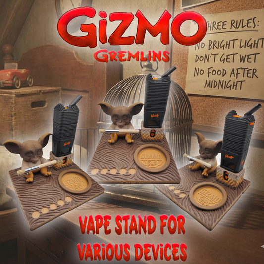 Gizmo Gremlins Inspired 3d Printed Vape Stand For Various Devices