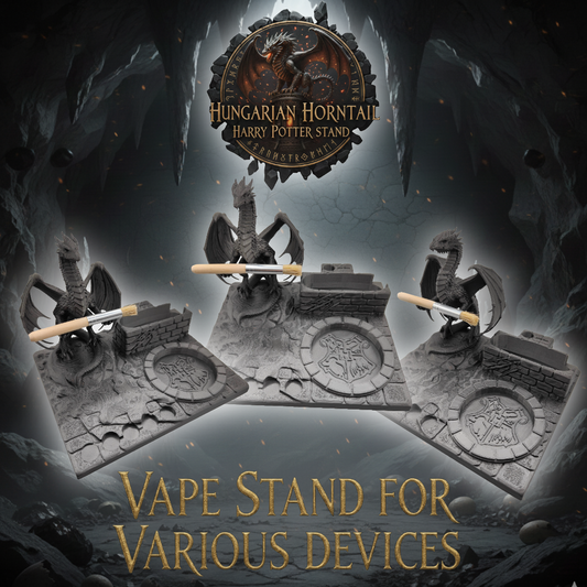 Harry Potter Hungarian Horntail Inspired 3d Printed Vape Stand For Various Devices
